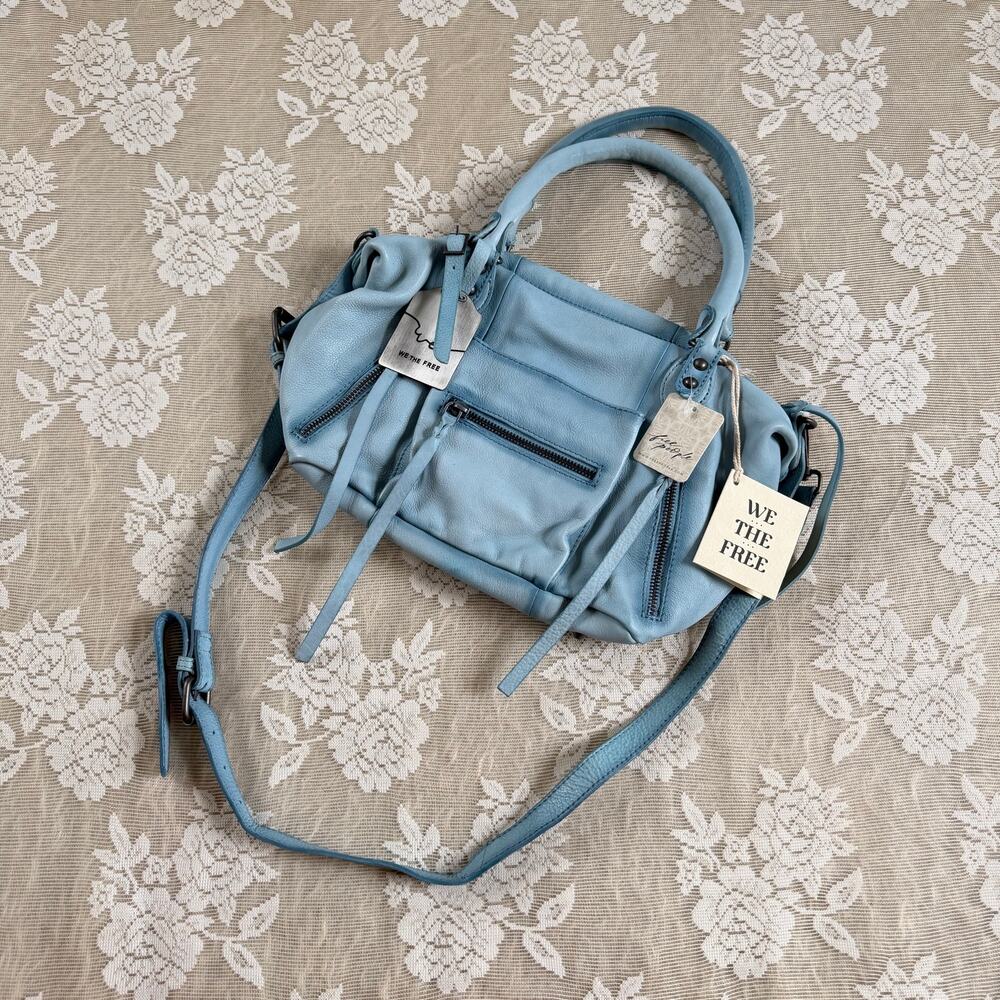 Free People We The Free Emerson Baby Bag Washed Sail NWT